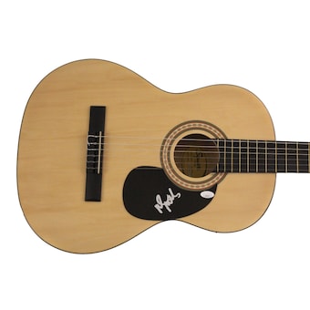 Mike Mills R.E.M. Signed Autograph Full Size Fender Acoustic Guitar - JSA COA