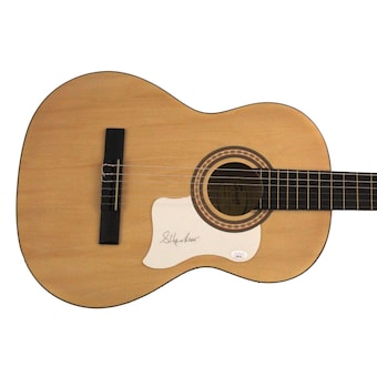 Steve Hackett Genesis Signed Autograph Fender Acoustic Guitar Abacab w/ JSA COA