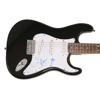 Fall Out Boy Signed Autograph Fender Guitar Patrick Stump & Pete Wentz JSA COA