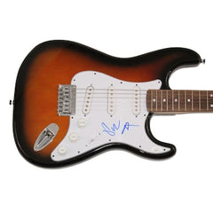 Pete Wentz & Patrick Stump Signed Autograph Fender Guitar - Fall Out Boy JSA COA