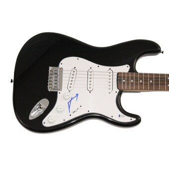 Jared Leto Thirty Seconds to Mars Signed Autograph Fender Guitar w/ Beckett COA