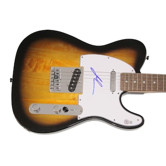 John Rzeznik Goo Goo Dolls Signed Autograph Fender Telecaster Guitar Beckett COA