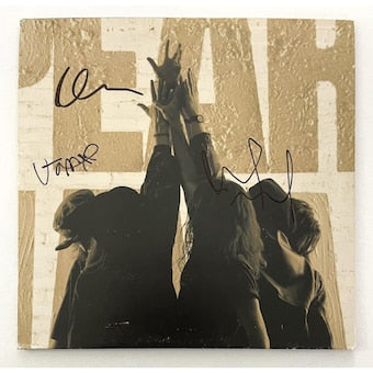 Jeff Ament Mike McCready + Pearl Jam Signed Autograph Album Vinyl Record Ten BAS