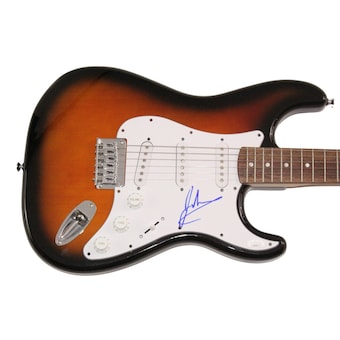 Johnny Rzeznik Goo Goo Dolls Signed Autograph Fender Electric Guitar w/ JSA COA