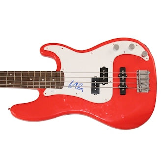 Nate Mendel Foo Fighters Signed Autograph Fender Electric Bass Guitar JSA COA