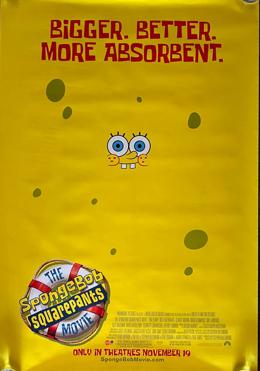 SpongeBob Square Pants original movie poster