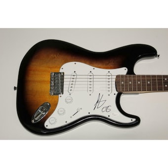 Matt Shultz Signed Autograph Fender Brand Electric Guitar Cage The Elephant Jsa