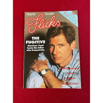 1984, Harrison Ford, "PREVUE" Magazine (No Label) Scarce