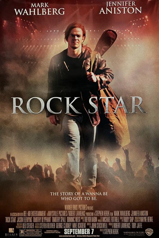 Rock Star 2001 original movie poster