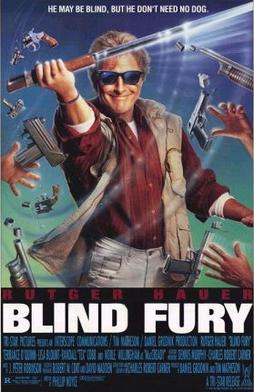 Blind Fury 1989 original movie poster