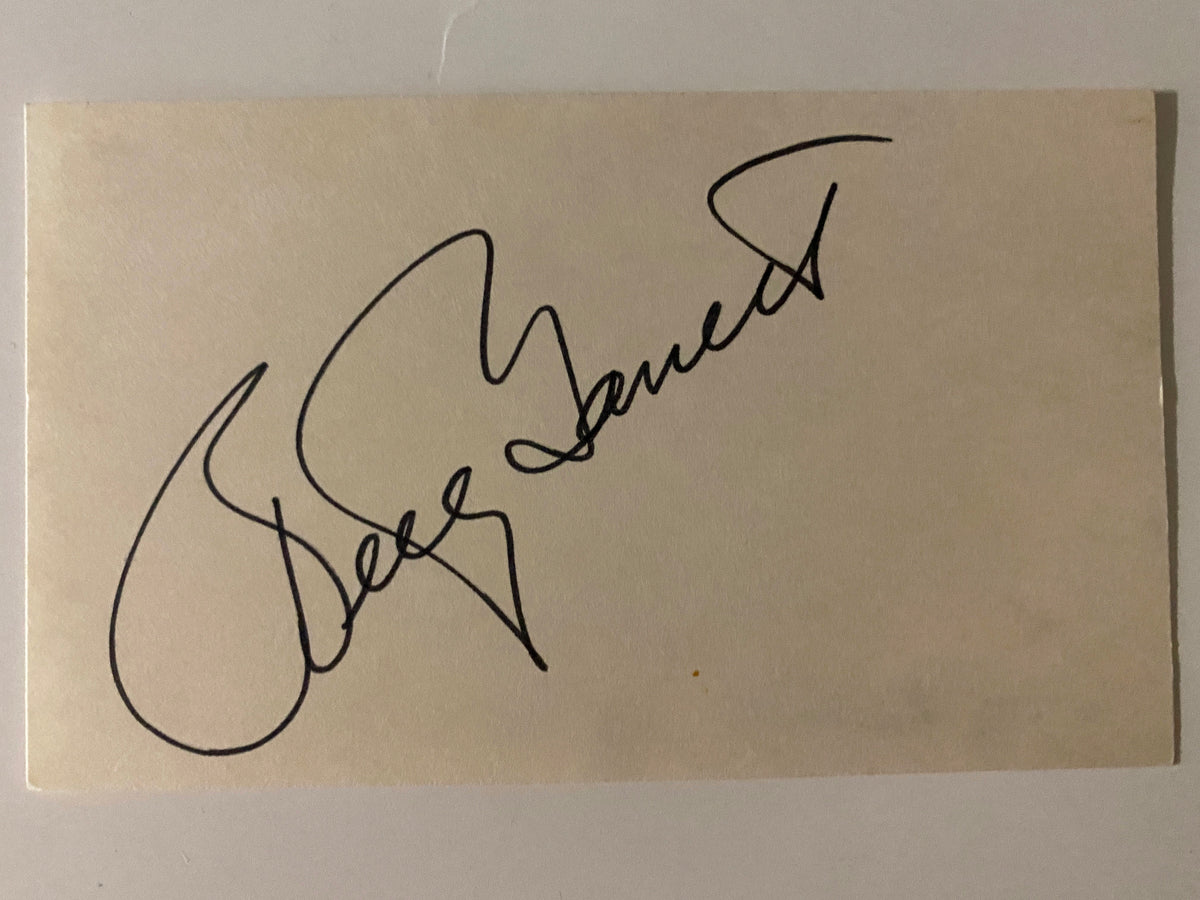 Betty Garrett signature cut