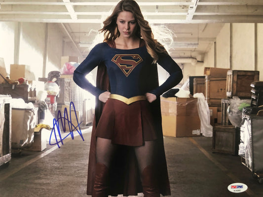 Supergirl Melissa Benoist signed photo_ PSA DNA