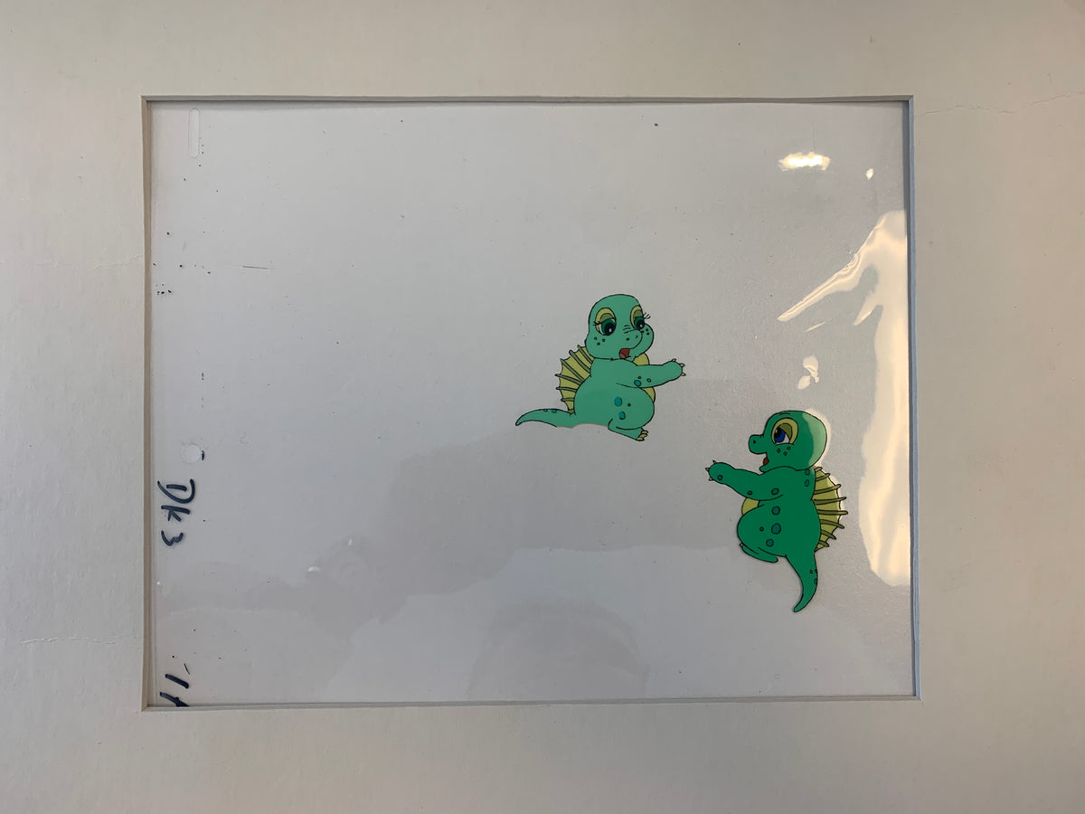 Dink The Dinosaur animation cel