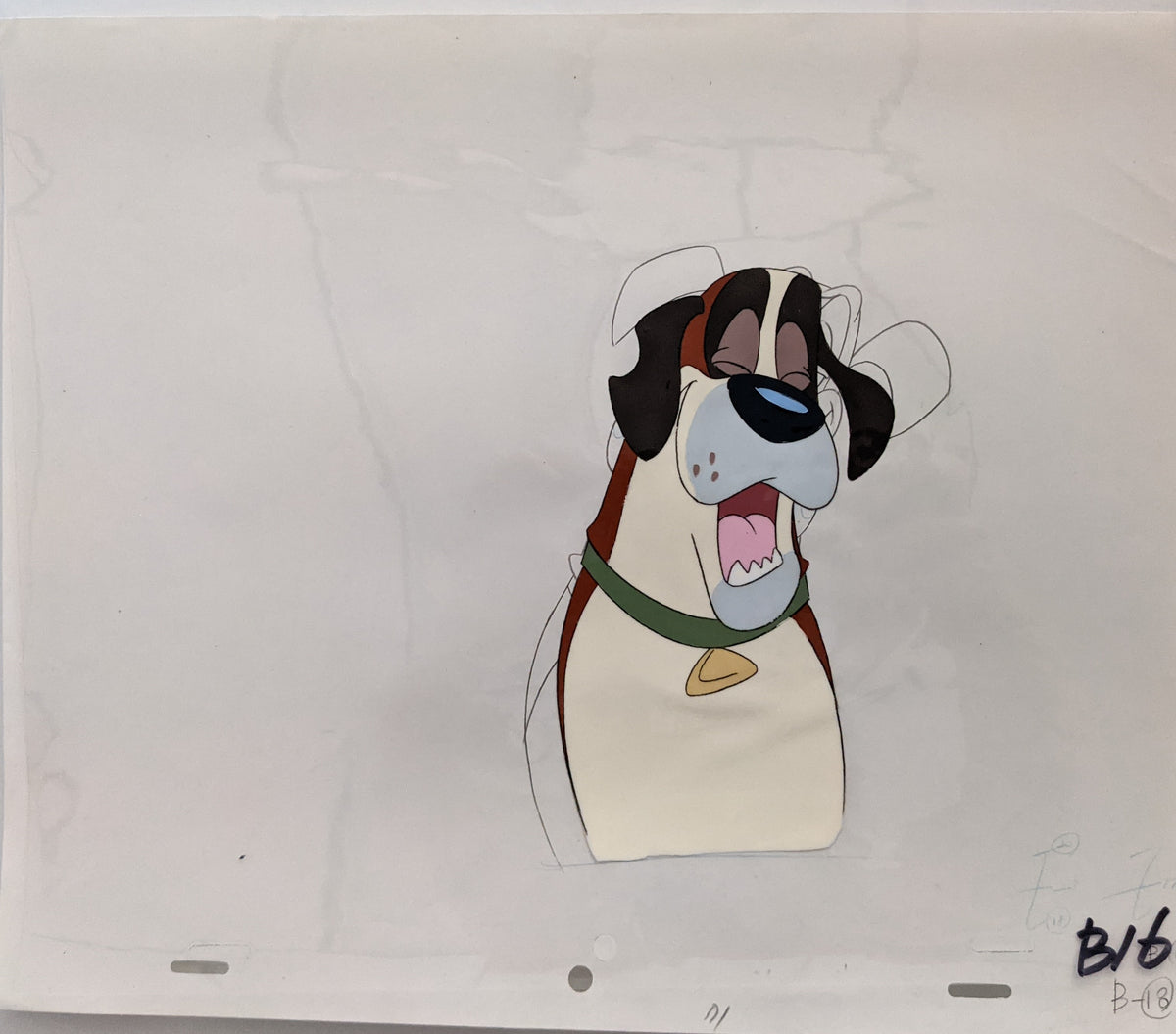 Beethoven Original Animation Art Cel