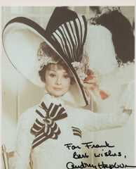 Audrey Hepburn personalized (To Frank) and signed "My Fair Lady" movie photo. GFA Authenticated