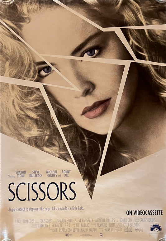 Scissors 1991 Original Movie Poster