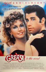 Grease 20th Anniversary Re-Release of Original Movie Poster