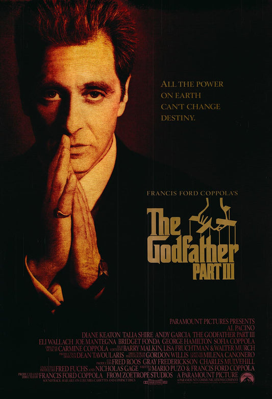 The Godfather Part III 1990 original movie poster