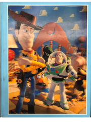 Toy Story hardcover coffee table book