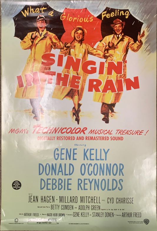 Singin' In The Rain Re-Issue poster