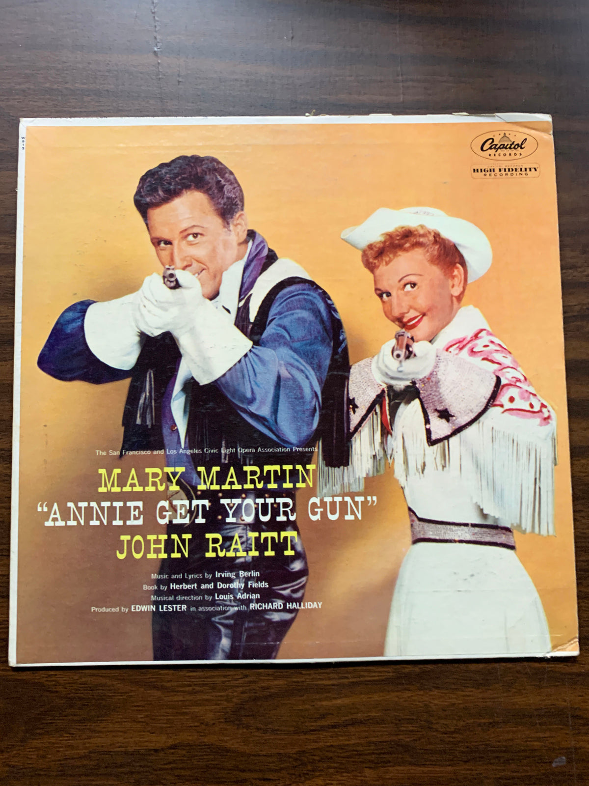 Annie Get Your Gun Mary Martin & John Raitt Album