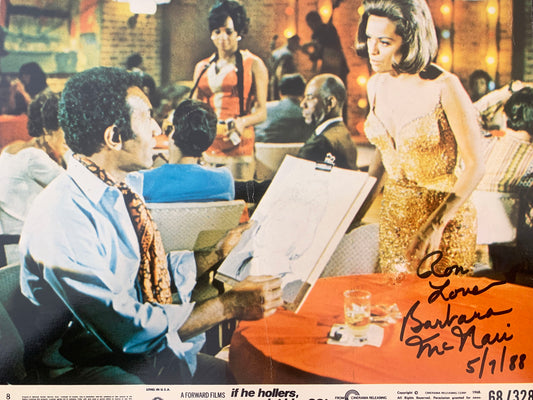 Barbara McNair signed photo