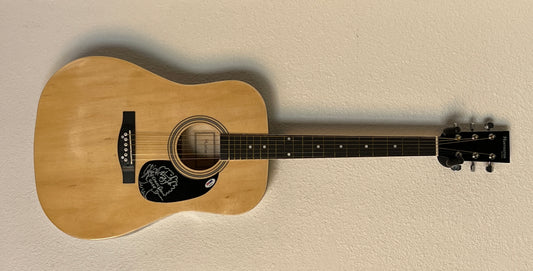 Eden's Edge signed acoustic guitar