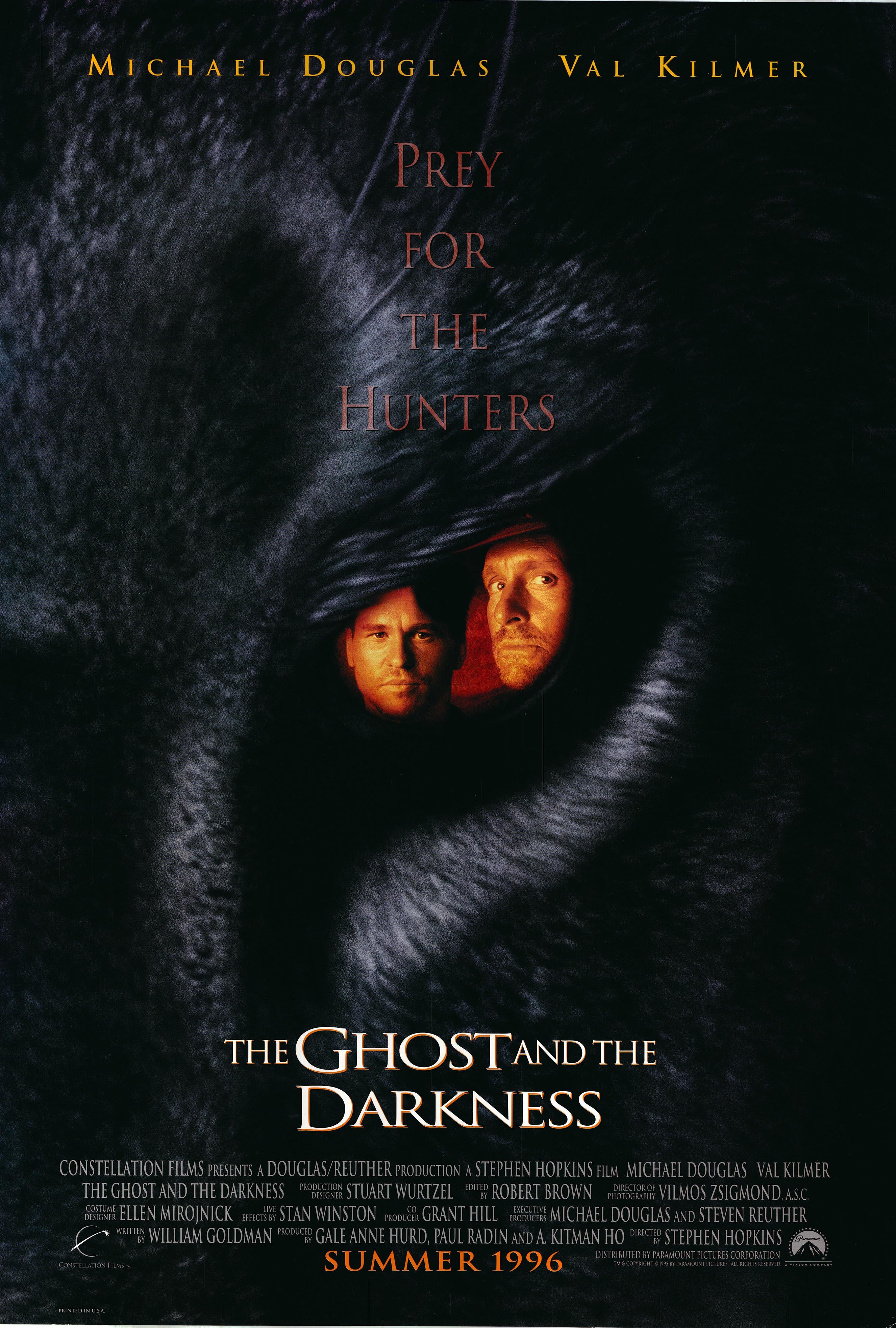 The Ghost and the Darkness 1996 original movie poster