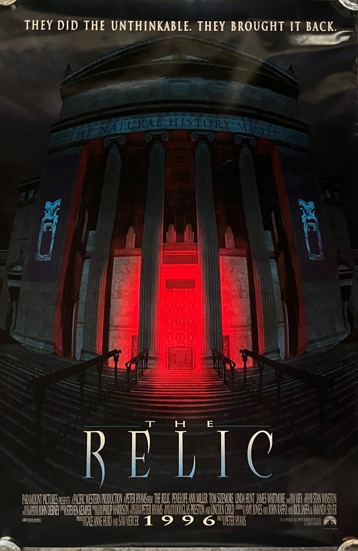 The Relic 1997 Original Movie Poster