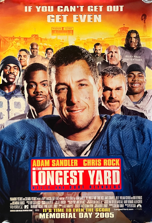 The Longest Yard 2005 Original Movie Poster