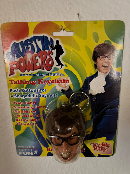 Austin Powers Talking Key Chain