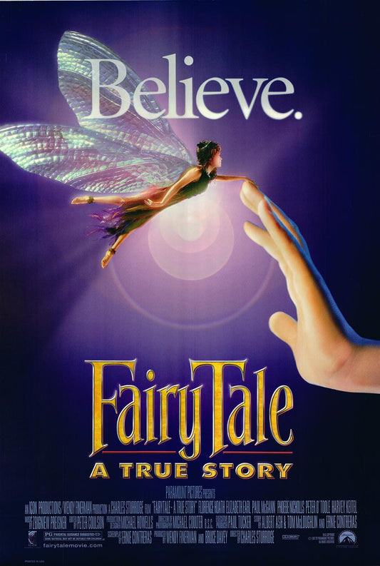 FairyTale: A True Story original 1997 vintage one sheet movie poster