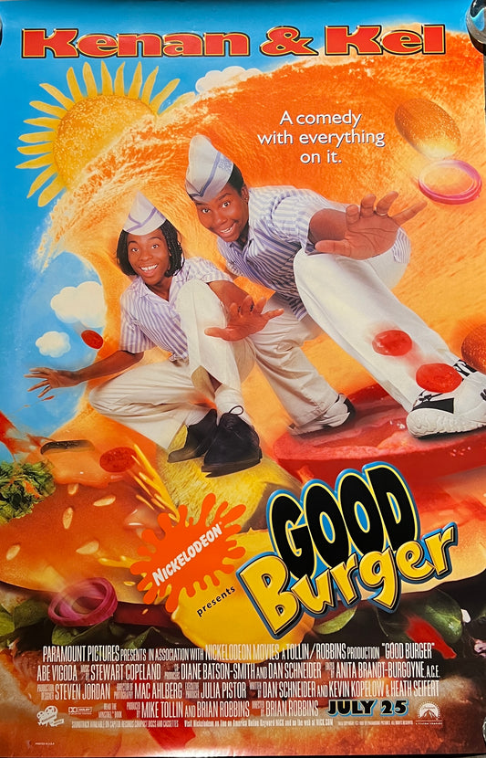 Good Burger double sided original movie poster