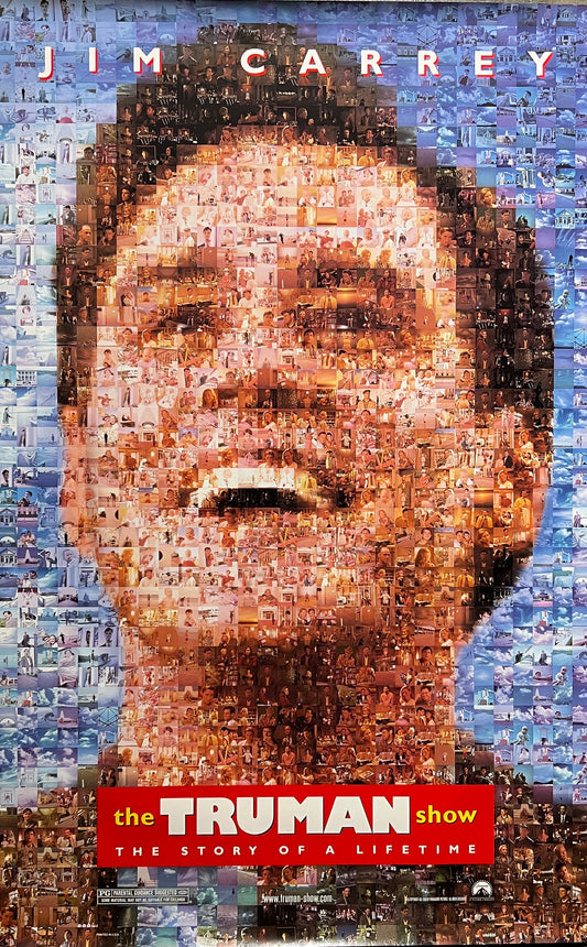 The Truman Show 1998 double-sided original movie poster