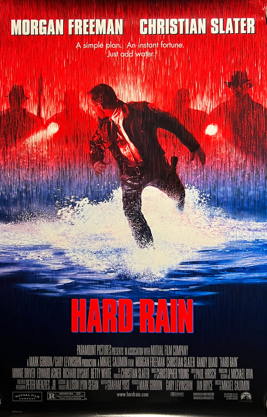 Hard Rain 1998 Original Movie Poster