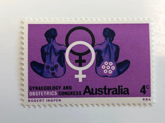 Australia 1967 Gynaecology & Obstetrics Congress Stamp