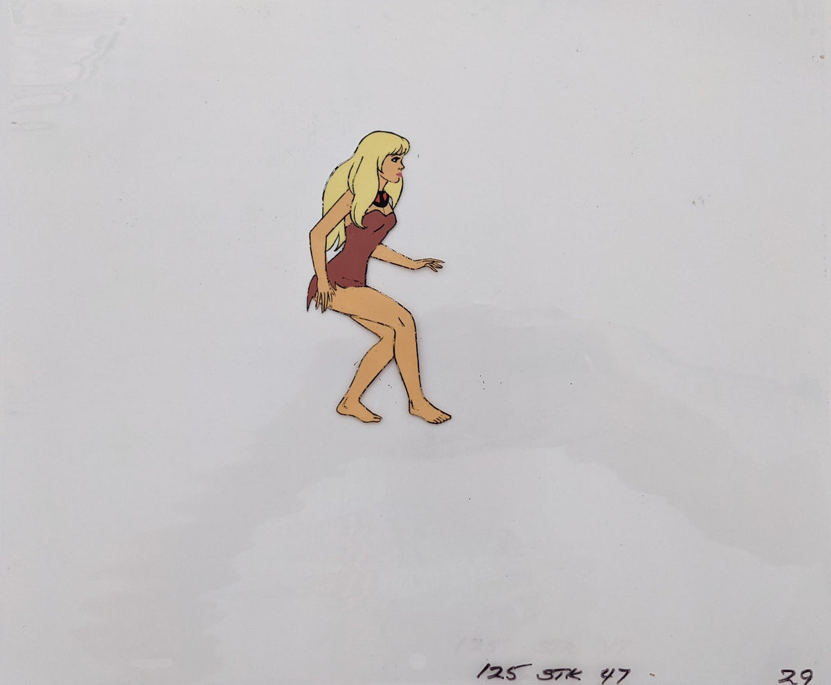 Jana Of The Jungle Original Animation Cel