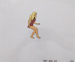 Jana Of The Jungle Original Animation Cel