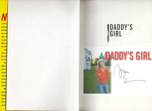 Daddy's Girl Lisa Scottoline signed book