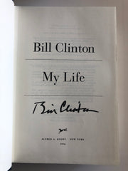 My Life Bill Clinton signed book . GFA Authenticated