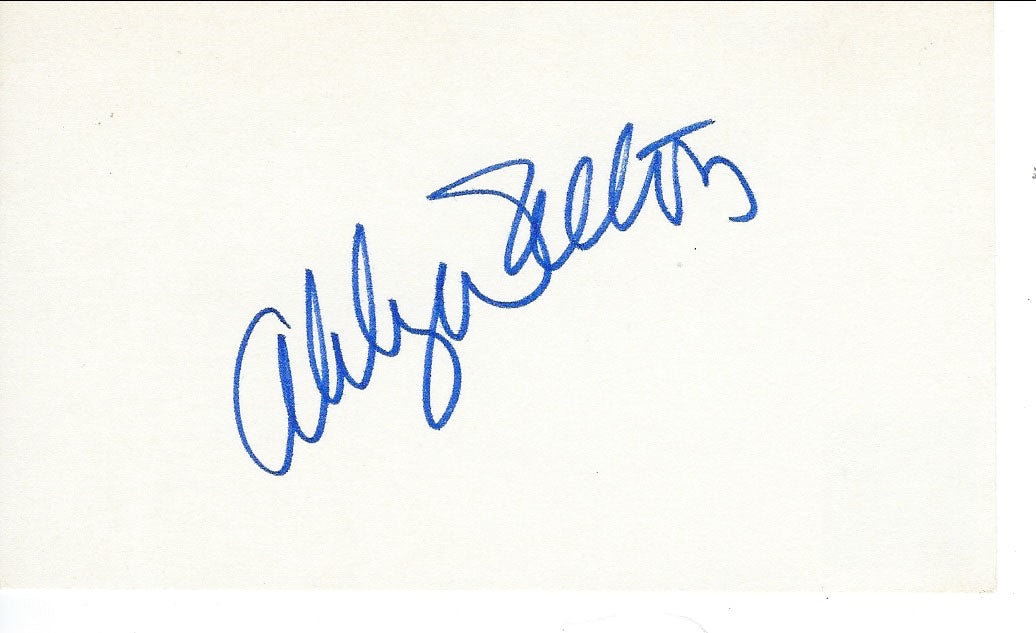 Abby Dalton original signature