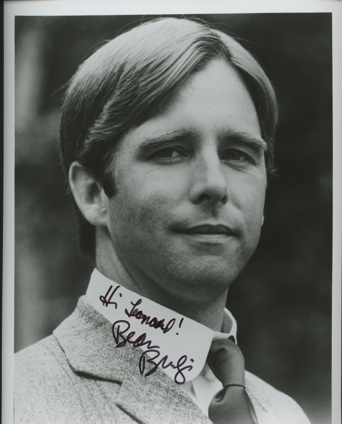 Beau Bridges signed photo