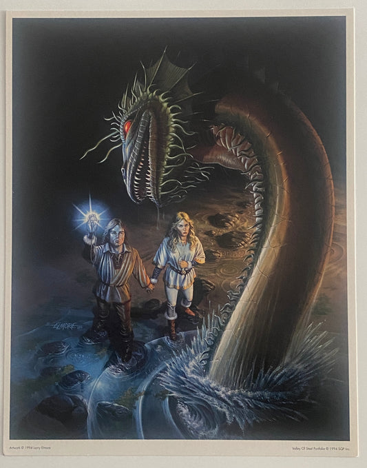 Larry Elmore signed Valley of Steel portfolio