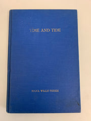 Time and Tide Mana WIllis Fisher signed first edition book