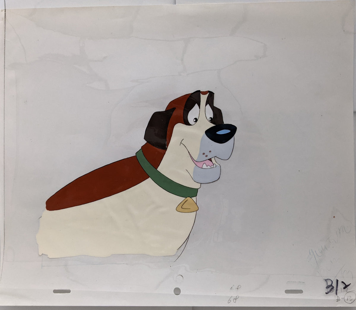 Beethoven Original Animation Art Cel