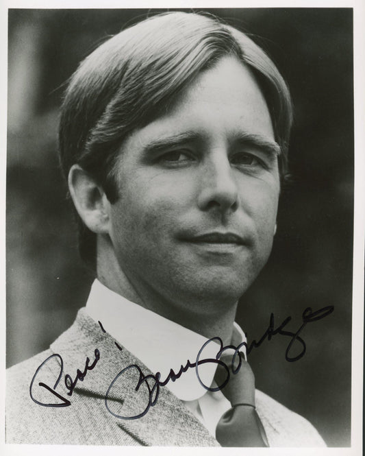 Beau Bridges signed photo