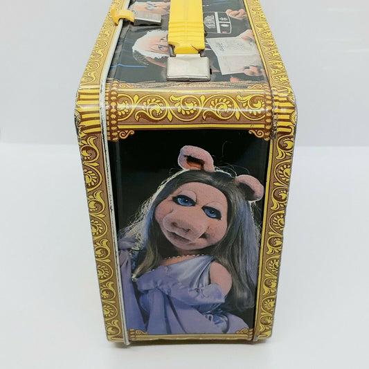 1978 Thermos The Muppet Show Lunch Box With Thermos No Cap Kermit Fozzy