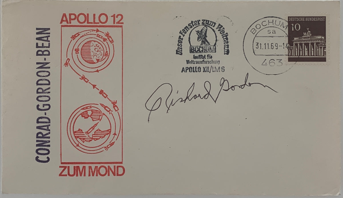 Astronaut Richard Gordon signed FDC