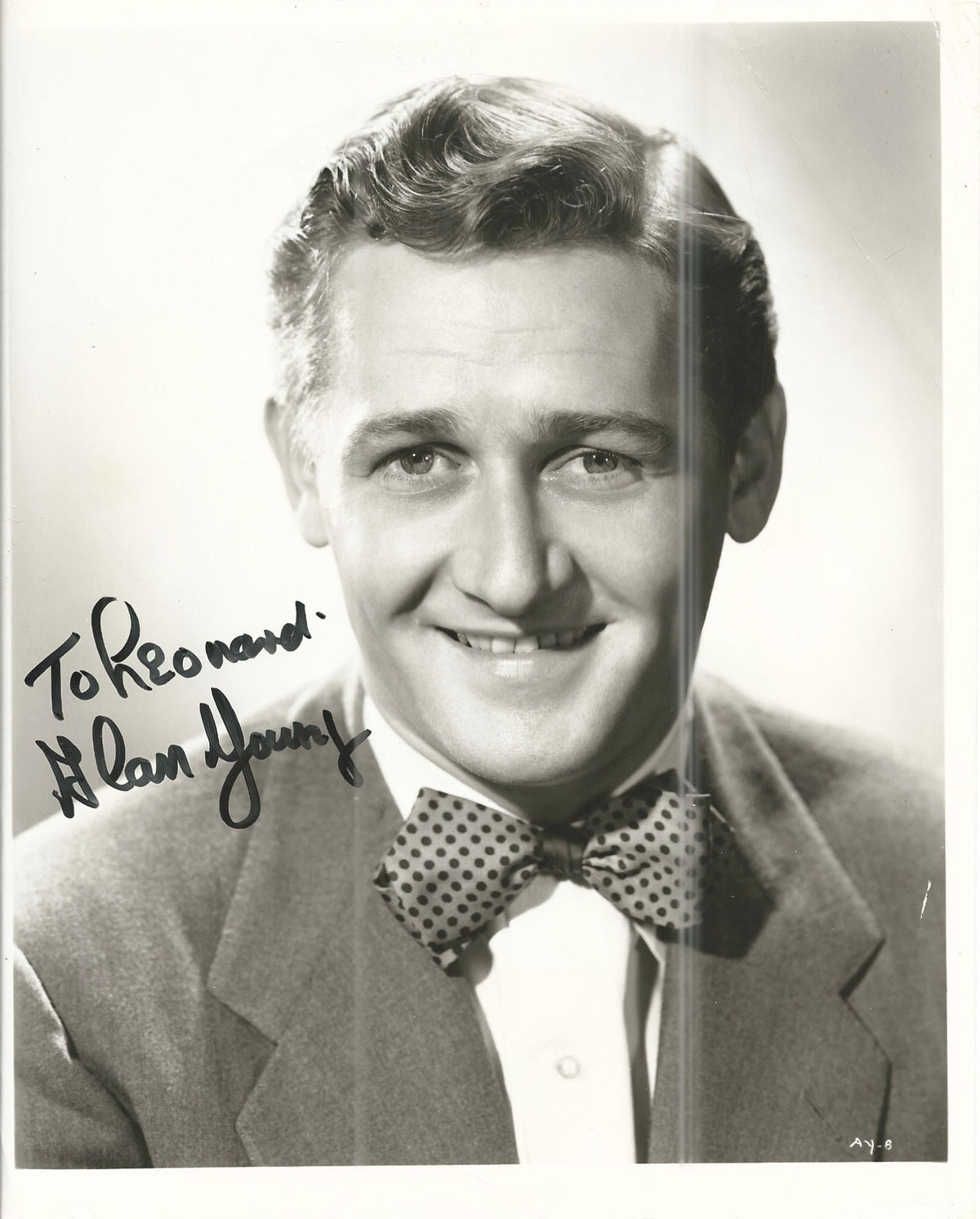 Alan Young signed photo