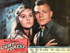 The Light in the Forest signed lobby card